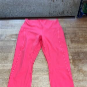 pink lulu lemon leggings